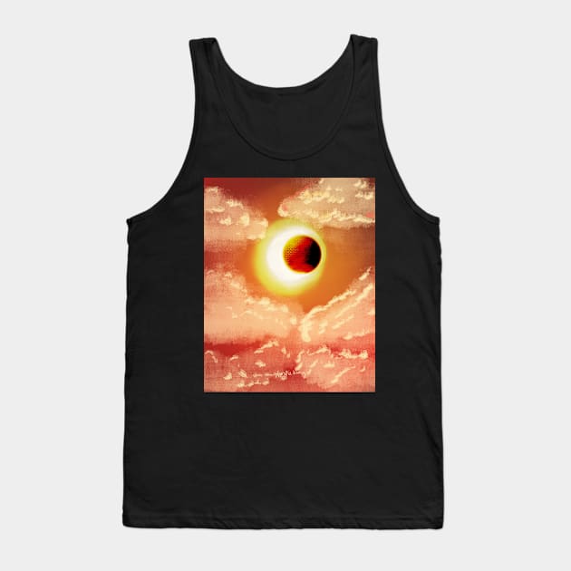 Solar Eclipse | 2024 Tank Top by ghostieking